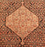 Picture of the Design Details of Antique Persian Senneh Runner Rug 48089