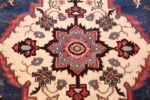 antique shabby chic persian khorassan rug 48035 middle Nazmiyal
