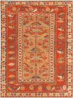 Antique Turkish Melas Rug 47481 Detail/Large View