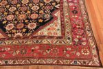 Corner Antique Caucasian Karabagh runner rug 48096 by Nazmiyal