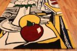 Corner vintage Roy Lichtenstein Pop Art tapestry rug 48095 by Nazmiyal