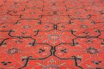 Early 18th Century Antique Chinese Geometric Rug 48032 Field Design Nazmiyal