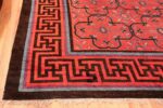 Early 18th Century Antique Chinese Geometric Rug 48032 Side Corner Nazmiyal