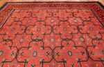 Early 18th Century Antique Chinese Geometric Rug 48032 Top Design Nazmiyal