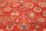 Large Oversized Red Antique Persian Sultanabad Rug 48094 Colorful Branches Nazmiyal