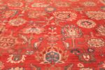 Large Oversized Red Antique Persian Sultanabad Rug 48094 Middle Design Nazmiyal