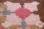 Vintage Swedish Kilim by Gitt Grannsjo Carlsson 48047 Texture Nazmiyal