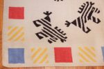 vintage swedish kilim rug 48115 corner Nazmiyal