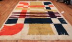 Vintage Swedish Rya Rug 48085 Whole Design Nazmiyal