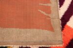 Vintage Swedish Rya Rug 48085 Woven Knots Nazmiyal