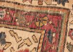 Weave detail Antique Caucasian Karabagh runner rug 48096 by Nazmiyal
