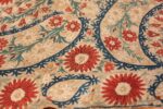 Antique 17th Century Ottoman Textile 41498 Three Big Roses Nazmiyal