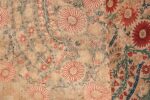Antique 17th Century Ottoman Textile 41498 Woven Pattern Back Nazmiyal