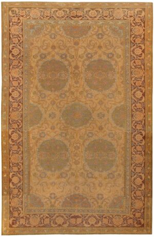 Antique Bezalel Rug 48169 Detail/Large View