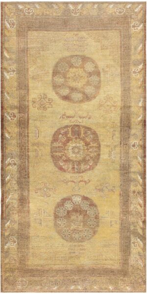 Antique Khotan Rug from East Turkestan 48090 Detail/Large View