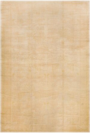 Antique Turkish Oushak Rug 48000 Detail/Large View