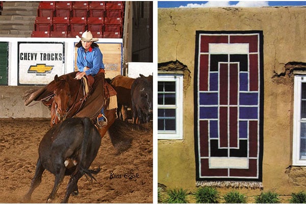 Christina Bergh, Cowgirl and Weaver