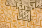 Close-up vintage Scandinavian textile 48204 by Nazmiyal