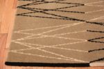 Corner Vintage Swedish rug by Aina Kange 48122 from the Nazmiyal antique rugs collection