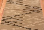 Field Vintage Swedish rug by Aina Kange 48122 from the Nazmiyal antique rugs collection