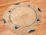 Full Vintage Chinese Art Deco Round rug 48051 by Nazmiyal