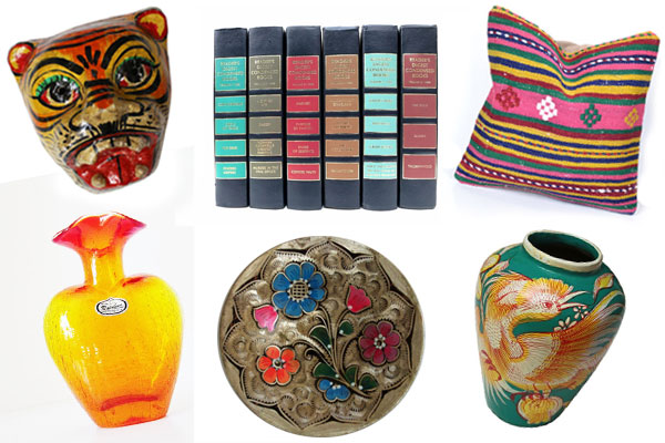 Give the Gift of Colorful Vintage Homegoods Give the Gift of Colorful Vintage Homegoods by Nazmiyal Design Blog