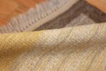 vintage mid century scandinavian swedish kilim rug 48117 pile Nazmiyal