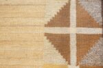 vintage mid century scandinavian swedish kilim rug 48117 texture Nazmiyal