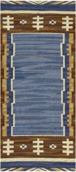Vintage Swedish Kilim 48208 Detail/Large View