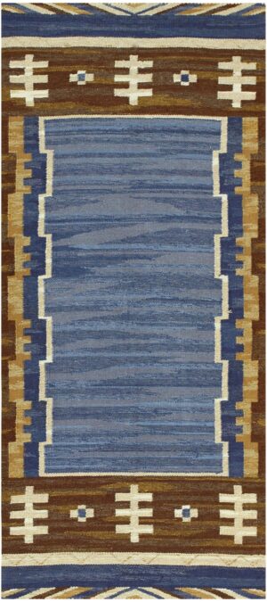 Vintage Swedish Kilim 48208 Detail/Large View