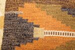 vintage swedish kilim by ingegerd silow 48198 weave Nazmiyal