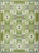 Vintage Swedish Kilim by Ingegerd Silow 48203 Nazmiyal