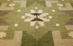 vintage swedish kilim by ingegerd silow 48203 medallion Nazmiyal