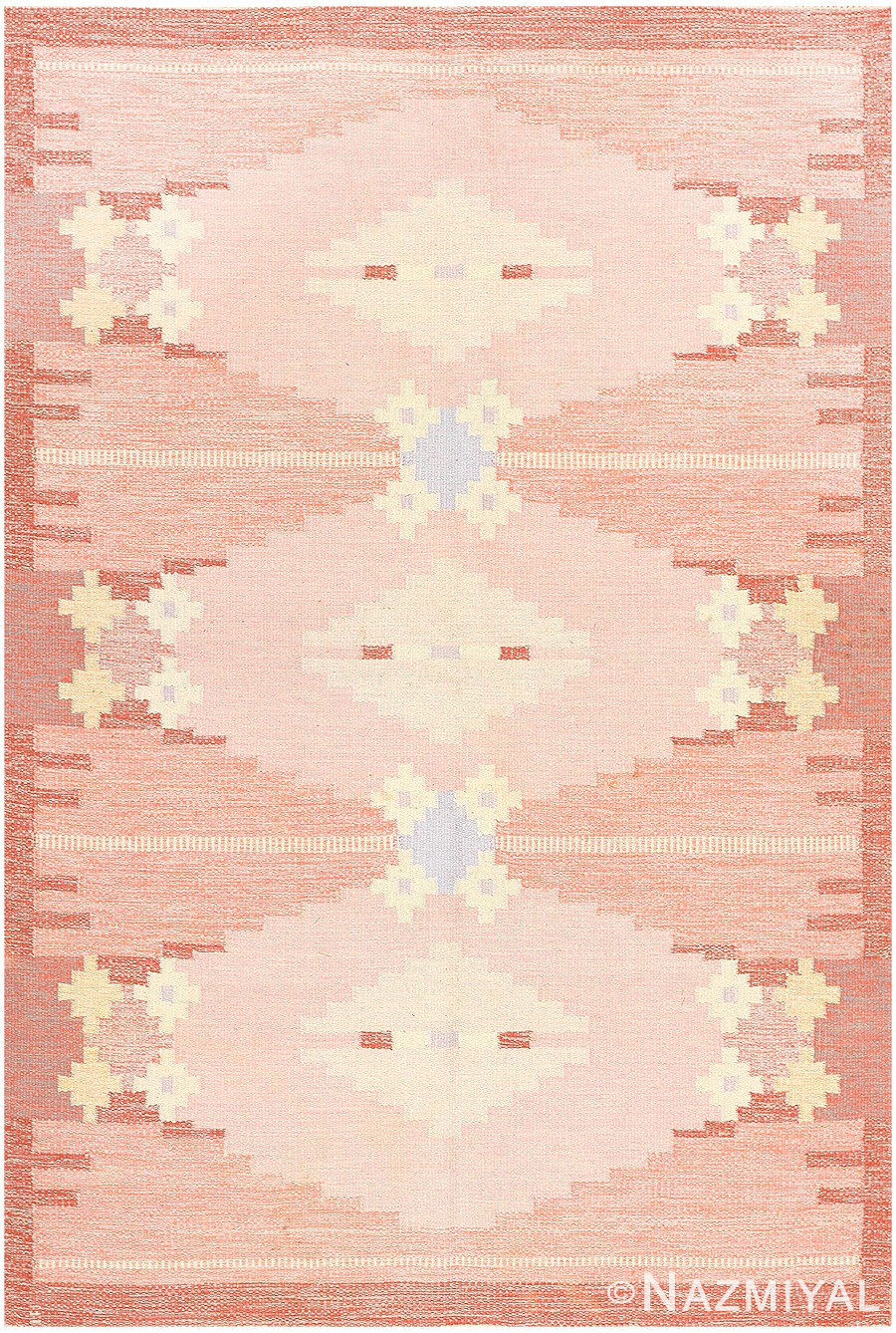 Vintage Swedish Rug by Ingegerd Silow 48194 Nazmiyal