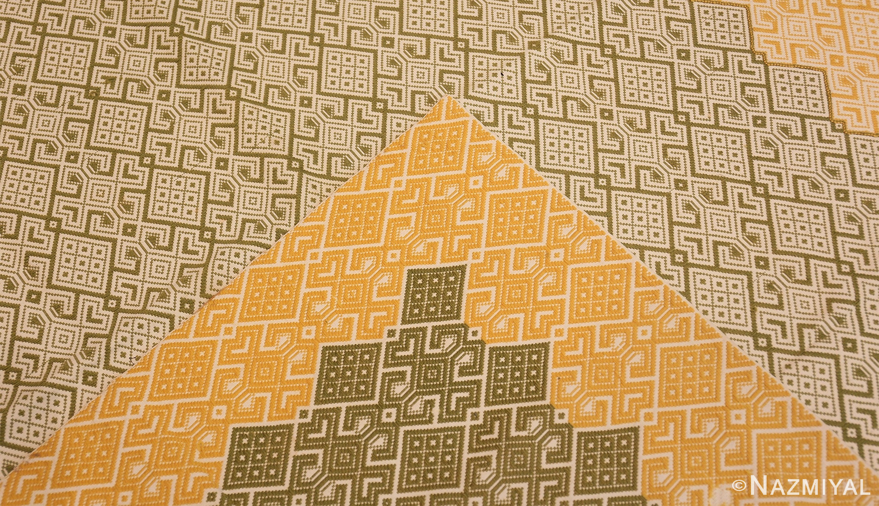 Vintage Scandinavian Textile 48204 by Nazmiyal Collection
