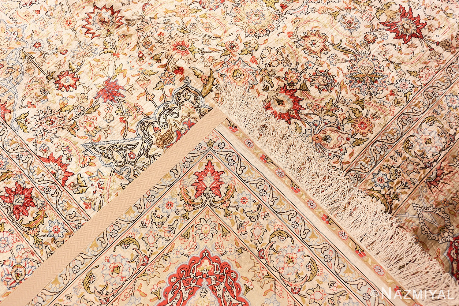 7' X 10' Vintage Turkish Rug, Green - Elvyra - Revival™