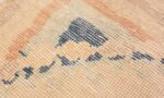 Weave detail Vintage Chinese Art Deco Round rug 48051 by Nazmiyal