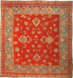 Antique Donegal Irish Rug 3328 Detail/Large View