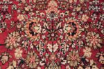 Antique Oversized Persian Kerman Carpet 48210 Bunch of Green Flowers Nazmiyal