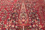 Antique Oversized Persian Kerman Carpet 48210 Decorative Ivory Pine Nazmiyal