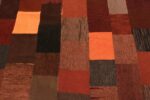 Field antique American hooked rug 2677 by Nazmiyal
