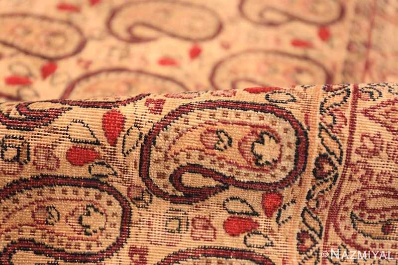 Antique Persian Paisley Kerman Rug Nazmiyal