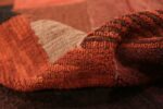 Pile antique American hooked rug 2677 by Nazmiyal