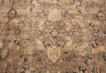 room size antique persian khorassan carpet 48126 flower Nazmiyal