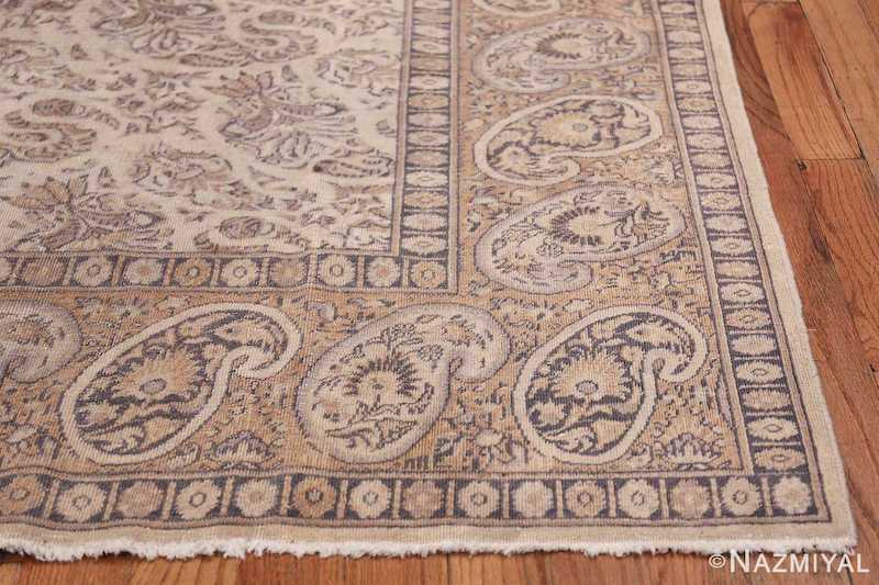 Paisley Design Antique Turkish Sivas Carpet Nazmiyal
