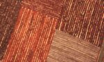 Weave detail antique American hooked rug 2677 by Nazmiyal