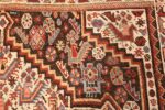 antique ghashgai persian rug 47540 animals Nazmiyal