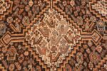 antique ghashgai persian rug 47540 medallion Nazmiyal