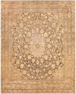Antique Persian Tabriz Carpet 48273 Nazmiyal