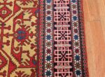 Antique Persian Tabriz Rug 48248 Border Nazmiyal